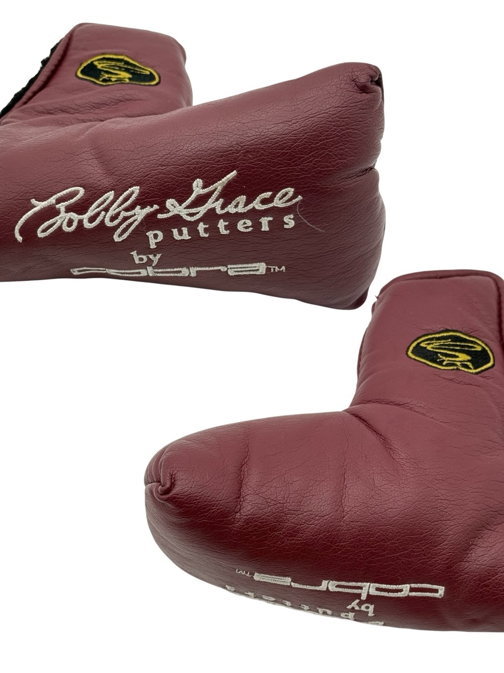 Bobby Grace Cobra Putter Golf Club Headcover Blade Head Cover Vintage Maroon